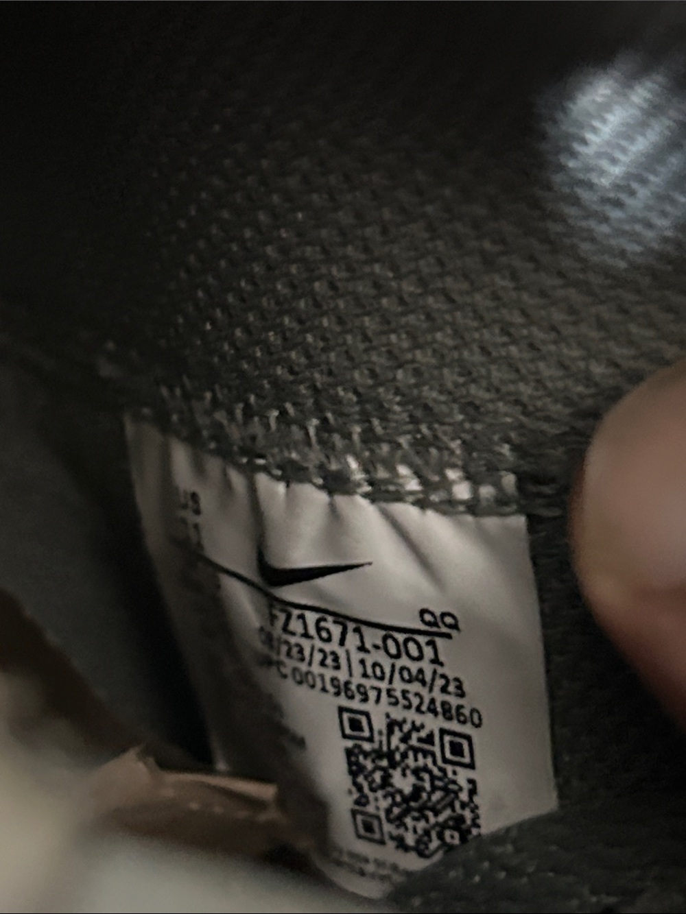 Nike Blazer Mid ‘77 Premium ‘Dark Stucco’ FZ1671-001 - Picture 6 of 7